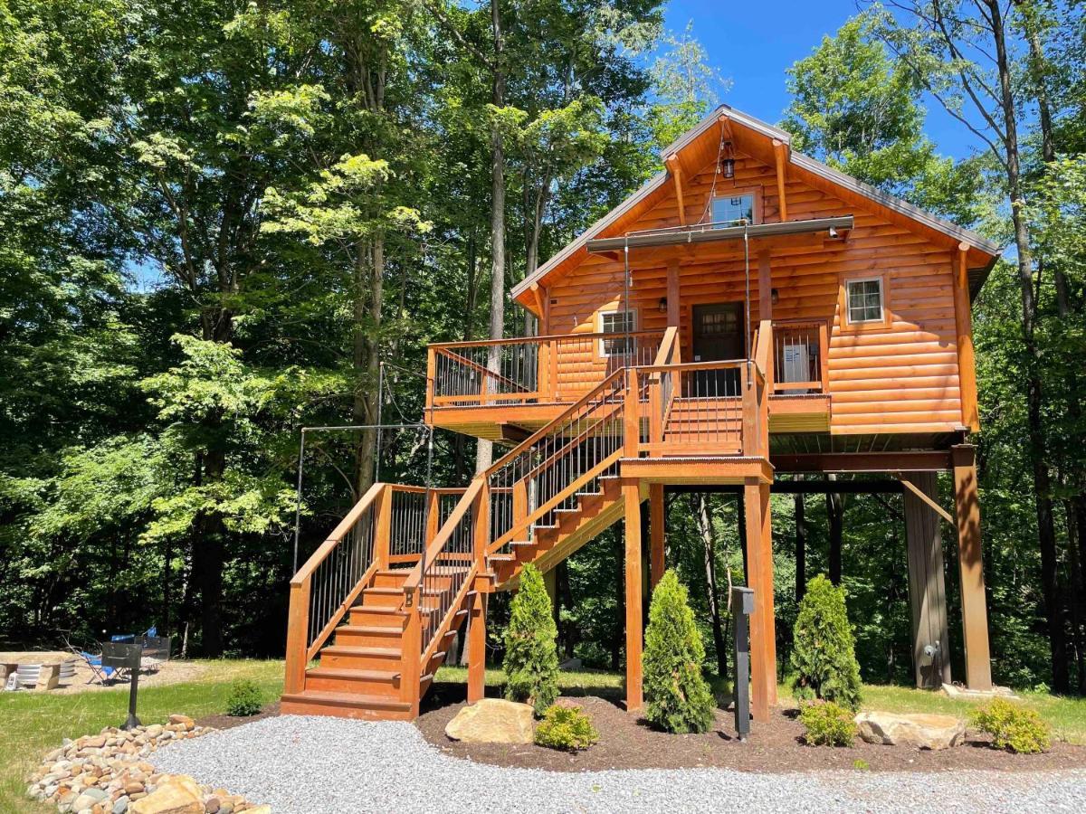 Cricket Hill Treehouse B By Amish Country Lodging Millersburg Ngoại thất bức ảnh